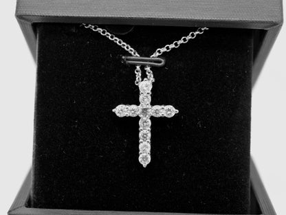 14K Lab Grown Diamond Cross | The DC Cross