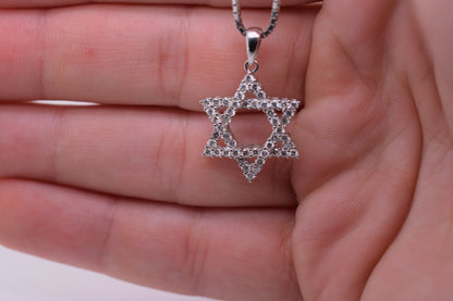 14K Lab Grown Diamond Star of David | The DC Star of David